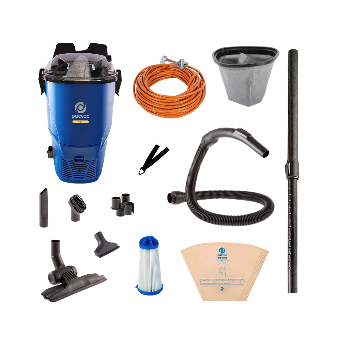 PACVAC VELO BACKPACK VACUUM CLEANER