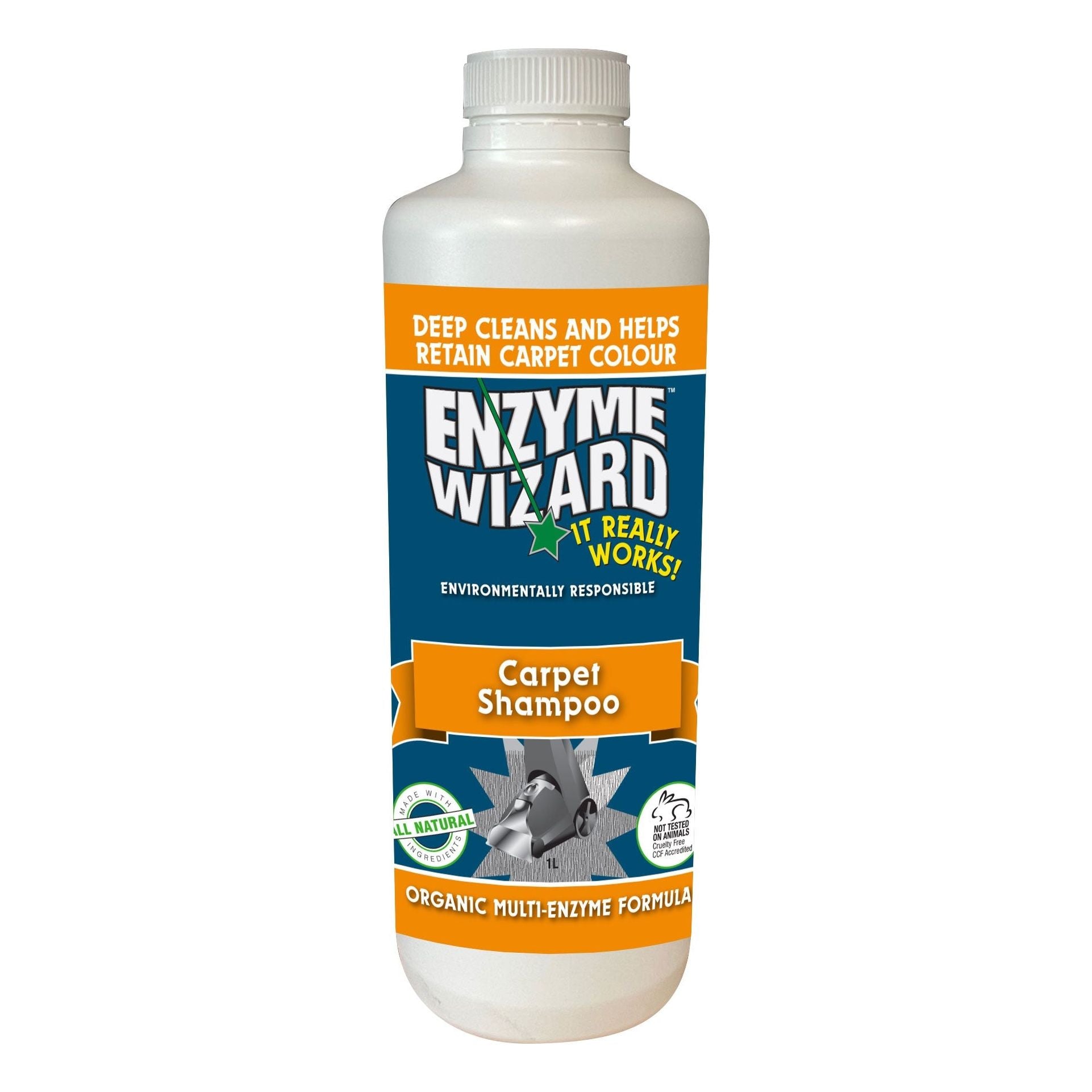 ENZYME WIZARD CARPET SHAMPOO - 1 LTR