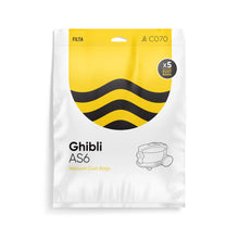 Load image into Gallery viewer, FILTA GHIBLI AS6 SMS MULTI LAYERED VACUUM CLEANER BAGS 5 PACK (C070)