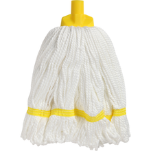 Load image into Gallery viewer, EDCO MICROFIBRE ROUND MOP HEAD YELLOW - 350G/27CM