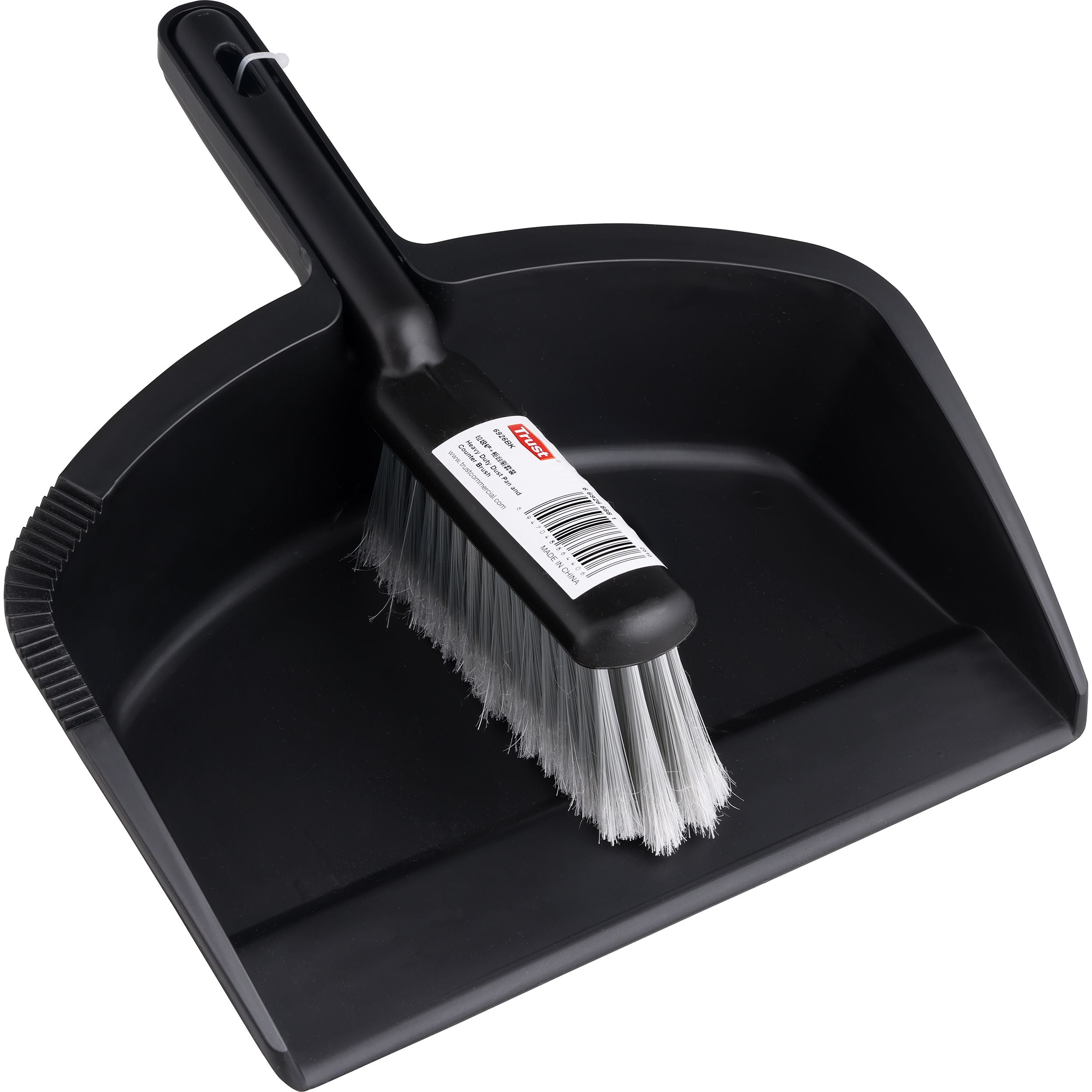 TRUST Heavy Duty Commercial Dustpan and Brush