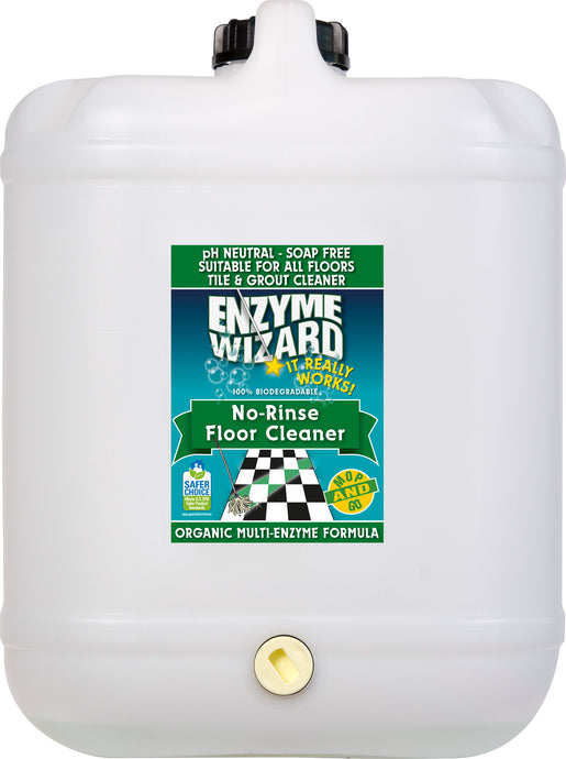 ENZYME WIZARD NO RINSE FLOOR CLEANER 20 LITRE