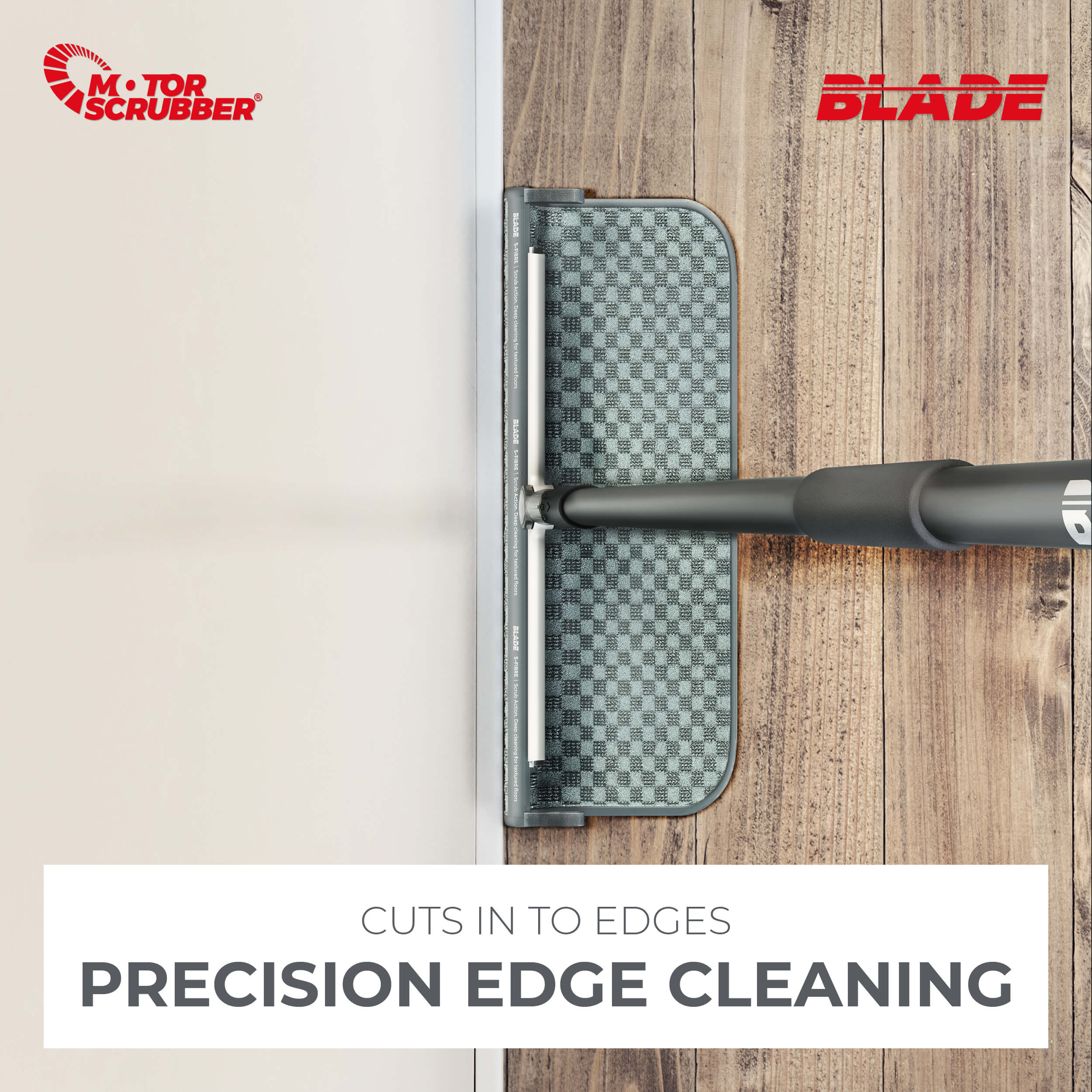 MOTORSCRUBBER BLADE SPRAY MOP SYSTEM