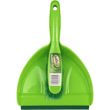 Load image into Gallery viewer, SABCO DUST/PAN BRUSH SET - GREEN