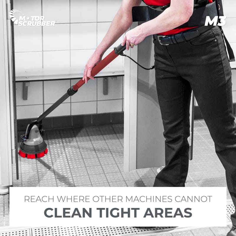 MOTORSCRUBBER M3L KIT (LONG HANDLE)