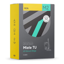 Load image into Gallery viewer, M2 - ULTRACLEAN MIELE TU SMS MULTI LAYERED VACUUM BAGS 5 PACK