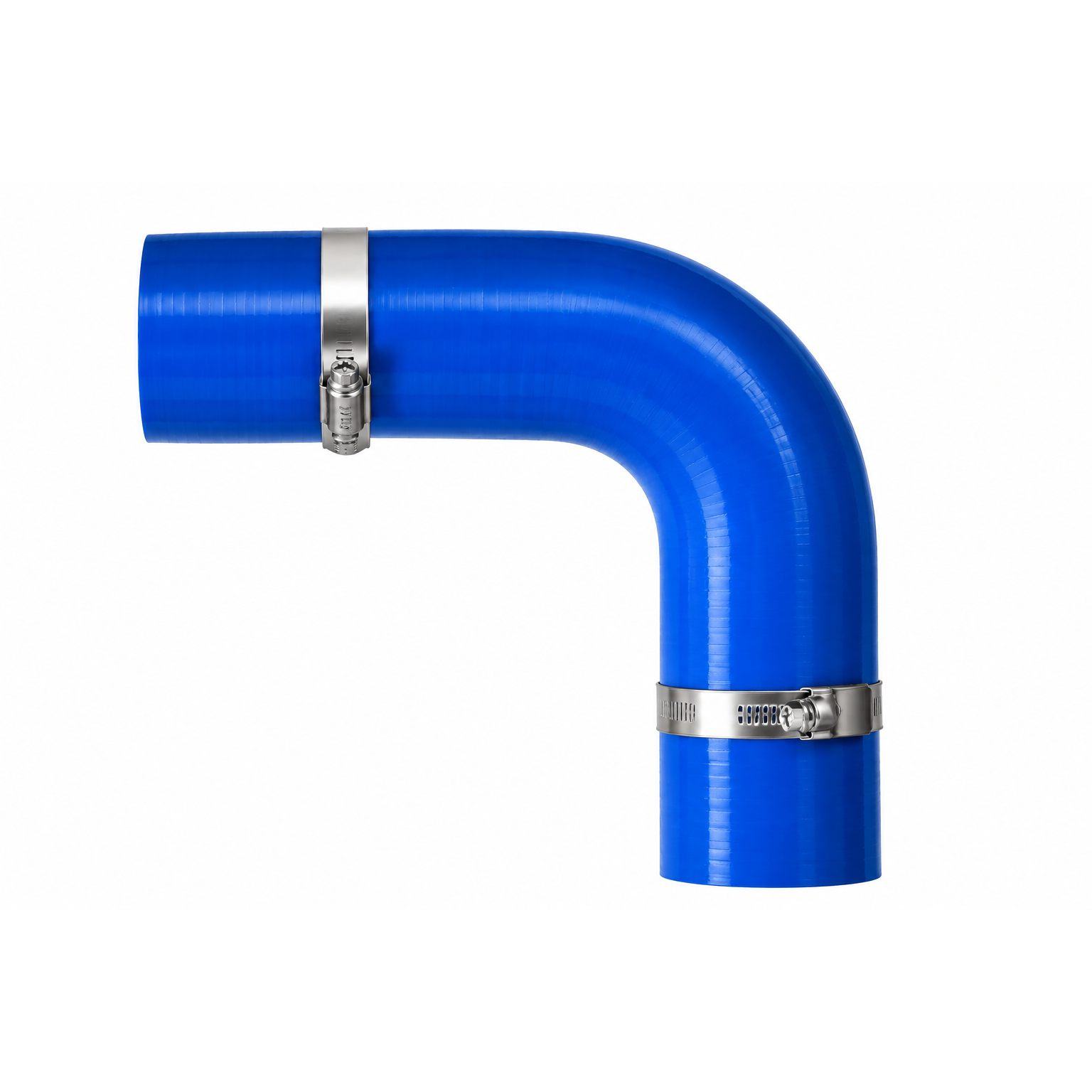REACHPRO 90 DEGREE BEND BLUE WITH 2 HOSE CLAMPS