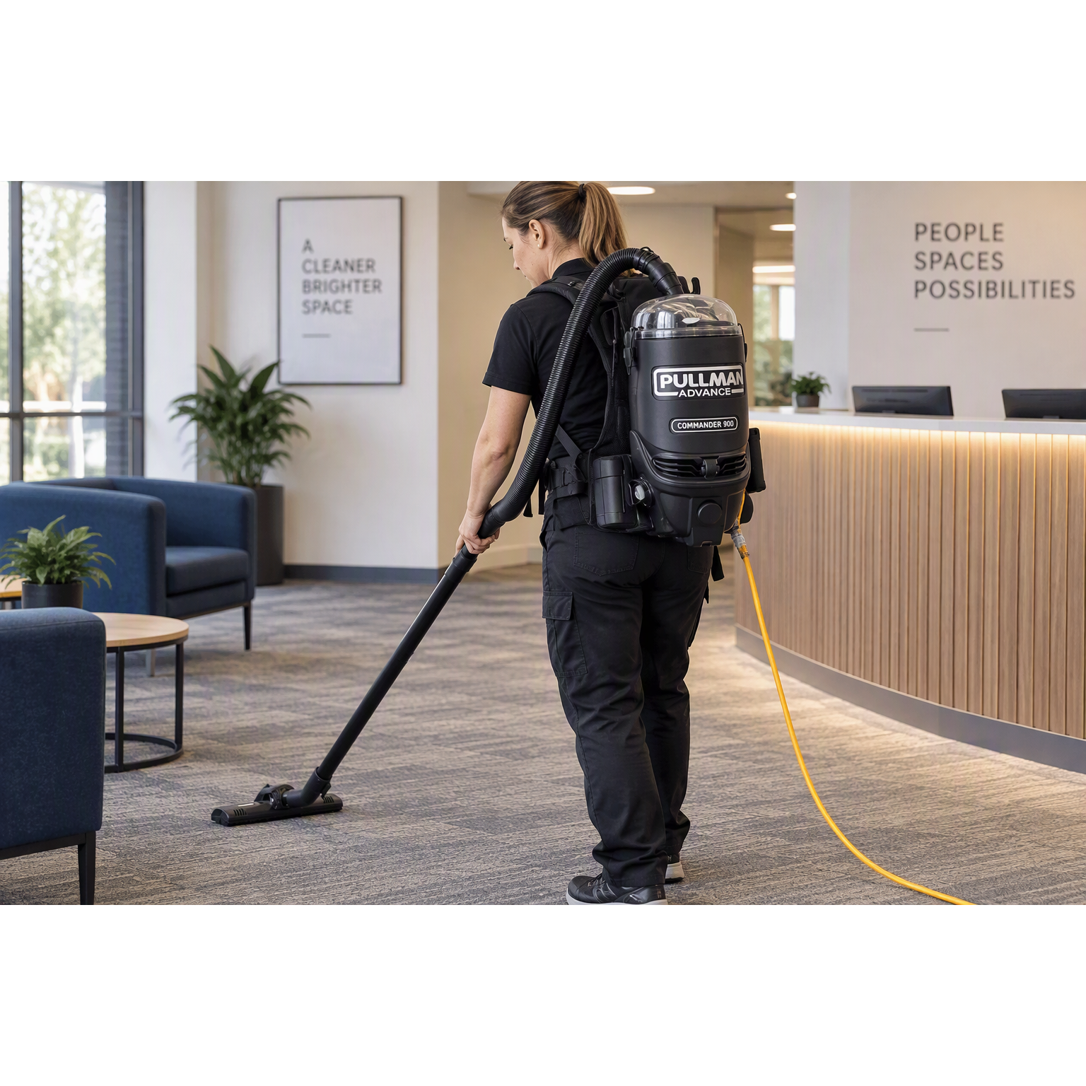 Pullman Advance® Commander PV900 32mm Backpack Vacuum Cleaner
