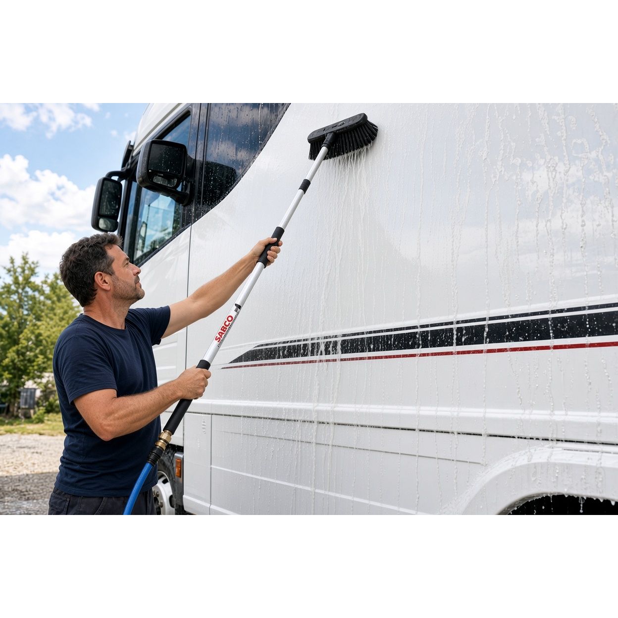 SABCO TRUCK AND CARAVAN BRUSH COMPLETE (2.3M)