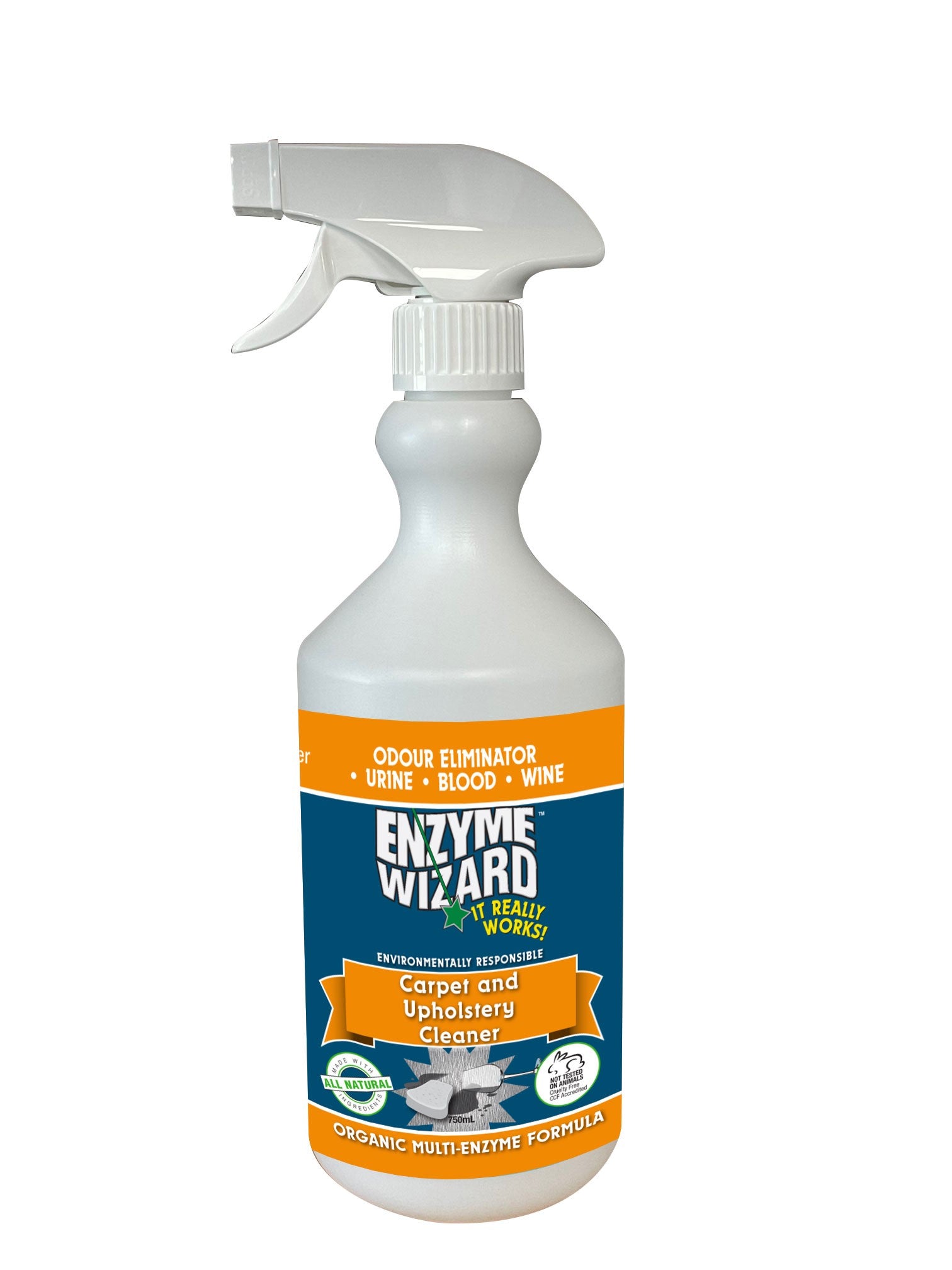 ENZYME WIZARD CARPET & UPHOLSTERY CLEANER 750Ml