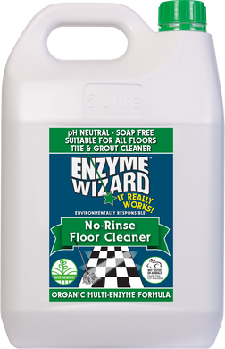 ENZYME WIZARD NO RINSE FLOOR CLEANER 5 LITRE
