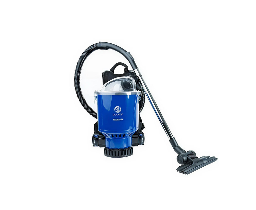 PACVAC SUPERPRO GO BATTERY BACKPACK VACUUM CLEANER