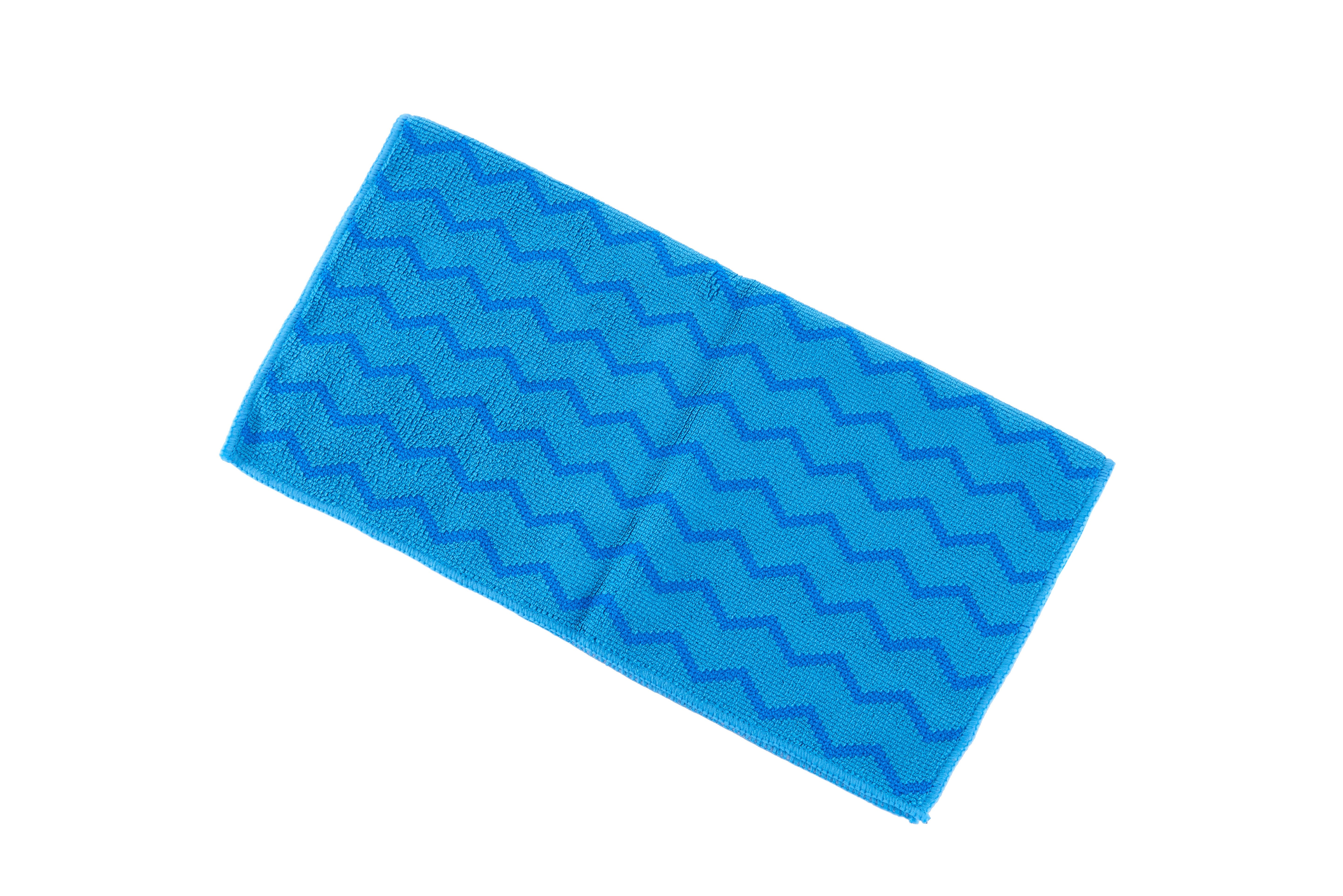 TRUST U-RAG DOUBLE CONSTRUCTION EDGED MICROFIBRE CLOTH - Blue