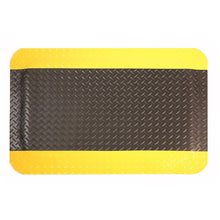 Load image into Gallery viewer, BLACK/YELLOW Diamond Plate Classic .700mm x .900mm