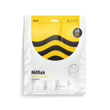 Load image into Gallery viewer, FILTA NILFISK GD, VP SERIES SMS MULTI LAYERED VACUUM CLEANER BAGS 5 PACK (C011)