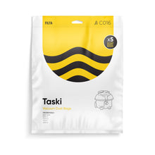 Load image into Gallery viewer, FILTA TASKI SMS MULTI LAYERED VACUUM CLEANER BAGS 5 PACK (C016)