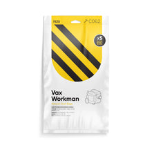 Load image into Gallery viewer, FILTA PACVAC GLIDE, VAX WORKMAN SMS MULTI LAYERED VACUUM CLEANER BAGS 5 PACK (C062)