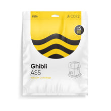 Load image into Gallery viewer, FILTA GHIBLI AS5 SMS MULTI LAYERED VACUUM CLEANER BAGS 5 PACK (C072)