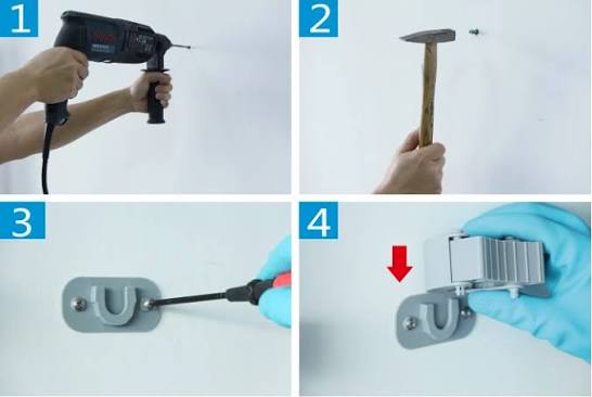 FILTA RUBBER GRIP POLE HOLDER - SINGLE