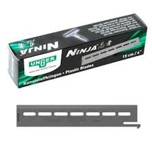 Load image into Gallery viewer, UNGER PLASTIC NINJA BLADES 15CM - 10PK