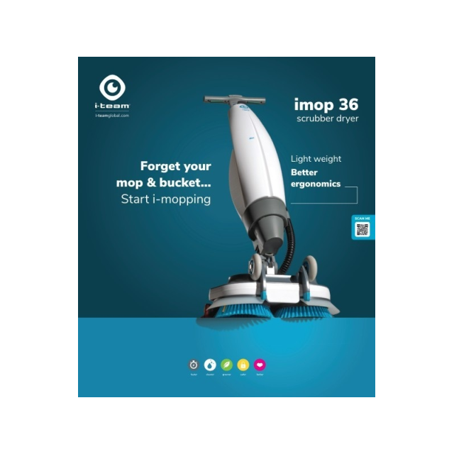 I-MOP 36  WITH CHARGER & BATTERY
