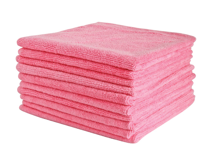 FILTA COMMERCIAL MICROFIBRE CLOTH PINK 40CM X 40CM