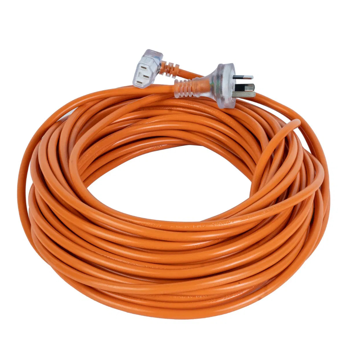 Filta Velo Lead with right angle plug -3 Core 1mm - 18M - Orange
