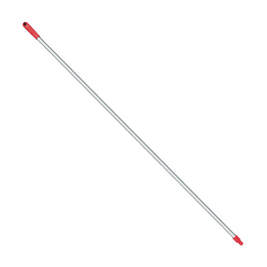 SABCO ALUMINIUM RIB HANDLE WITH UNIVERSAL THREAD 25MM X 1450MM RED