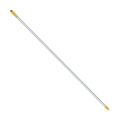 SABCO ALUMINIUM RIB HANDLE WITH UNIVERSAL THREAD 25MM X 1450MM YELLOW