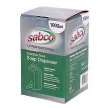 Load image into Gallery viewer, SABCO STAINLESS STEEL SOAP DISPENSER 1000ML
