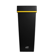 Load image into Gallery viewer, SABCO RECYCLING STATION 40LT BIN - WITH YELLOW LID ( BOTTLES &amp; CANS )