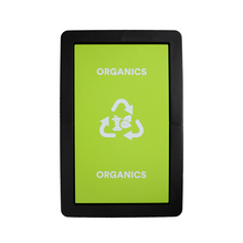 Load image into Gallery viewer, SABCO RECYCLING STATION 40LT BIN - WITH GREEN LID ( ORGANICS )