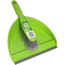 Load image into Gallery viewer, SABCO DUST/PAN BRUSH SET - GREEN