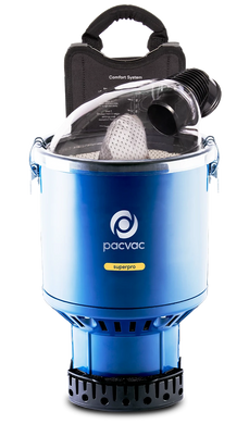 PACVAC SUPERPRO BACKPACK VACUUM CLEANER