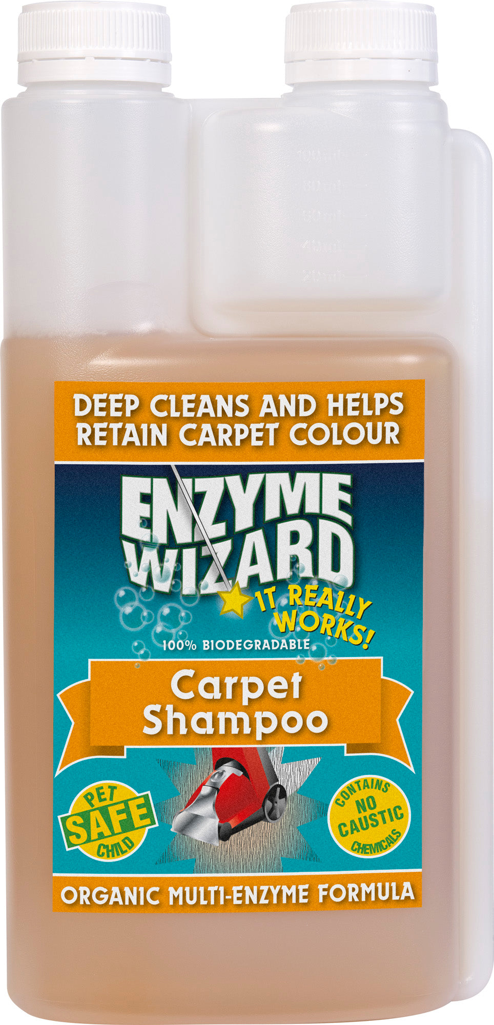 Enzyme Wizard Carpet Shampoo 1 Ltr Twin Filta Nz