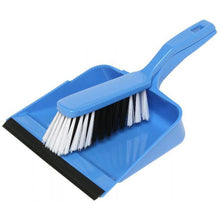 Load image into Gallery viewer, EDCO DUSTPAN &amp; BRUSH SET BLUE