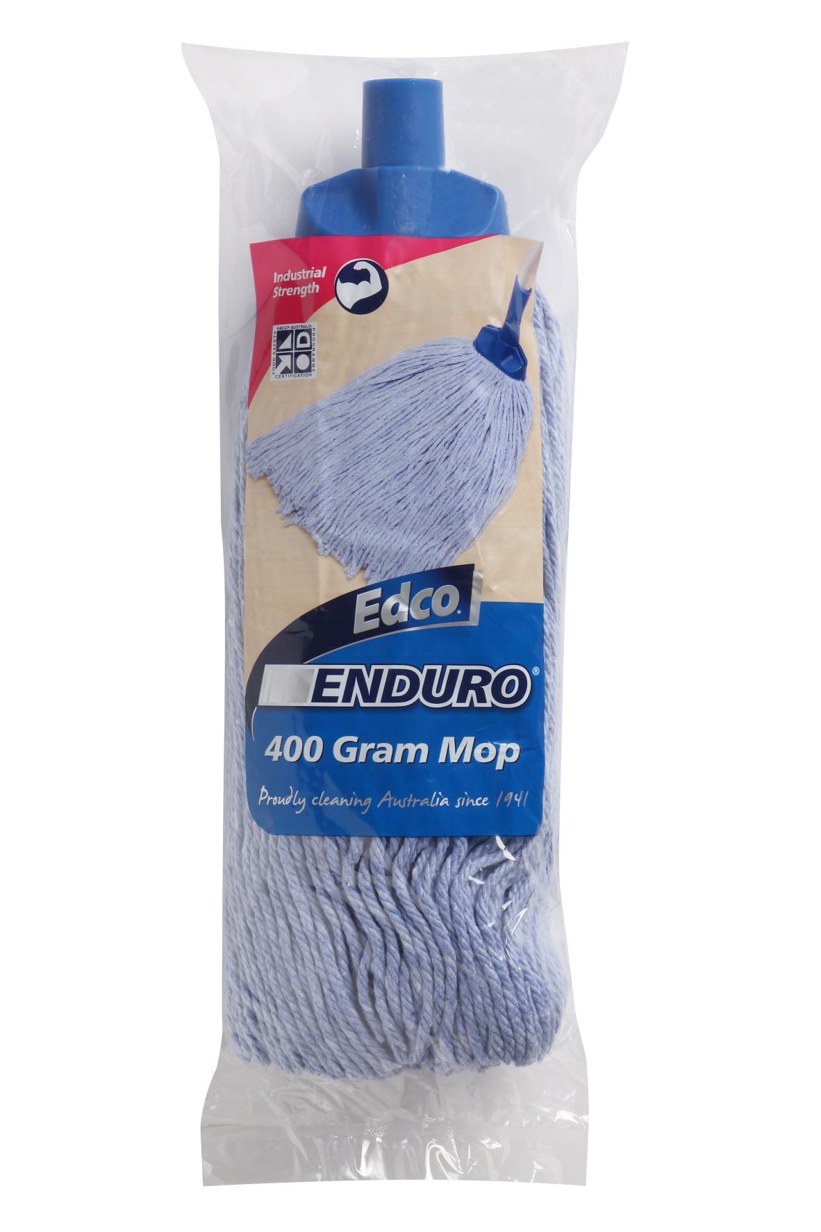 EDCO ENDURO MOP HEAD BLUE - 400G/30CM