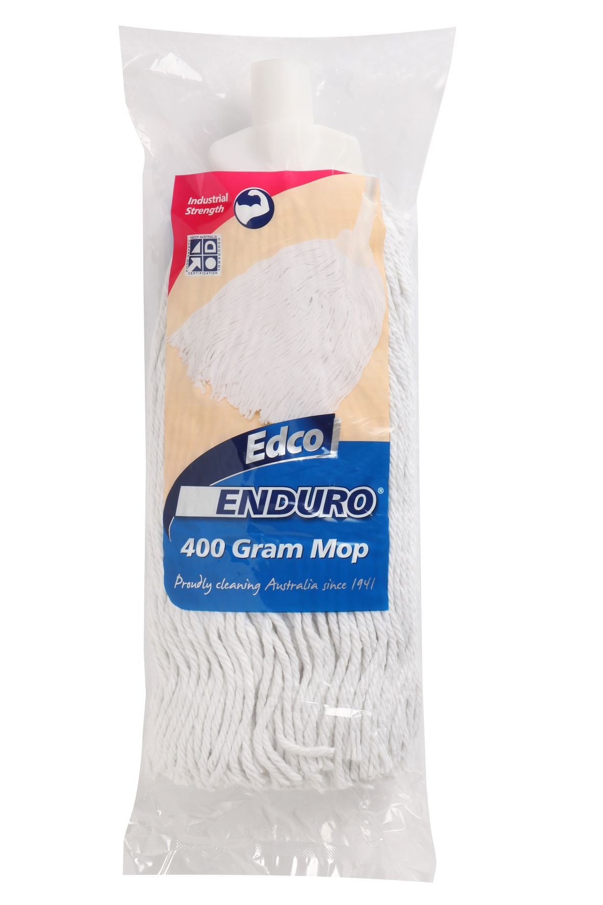 EDCO ENDURO MOP HEAD WHITE - 400G/30CM