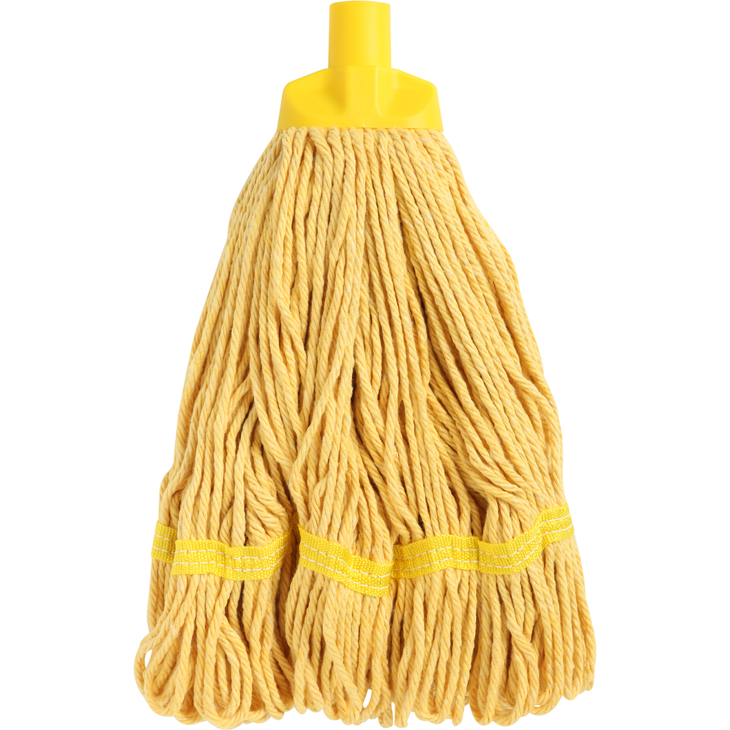 EDCO ENDURO ROUND MOP HEAD YELLOW - 350G/27CM