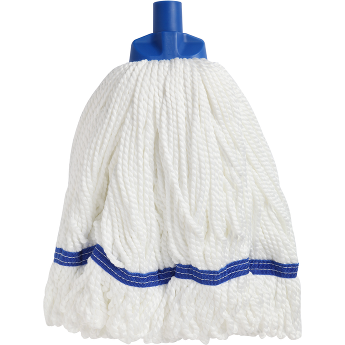 EDCO MICROFIBRE ROUND MOP HEAD BLUE - 350G/27CM