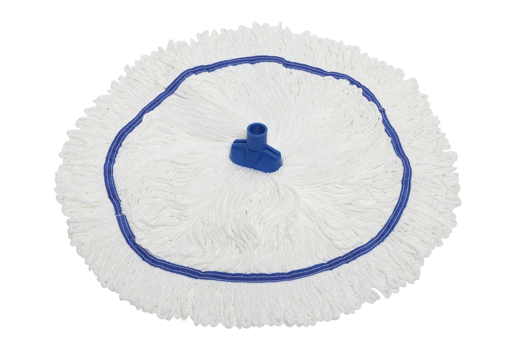 EDCO MICROFIBRE ROUND MOP HEAD BLUE - 350G/27CM