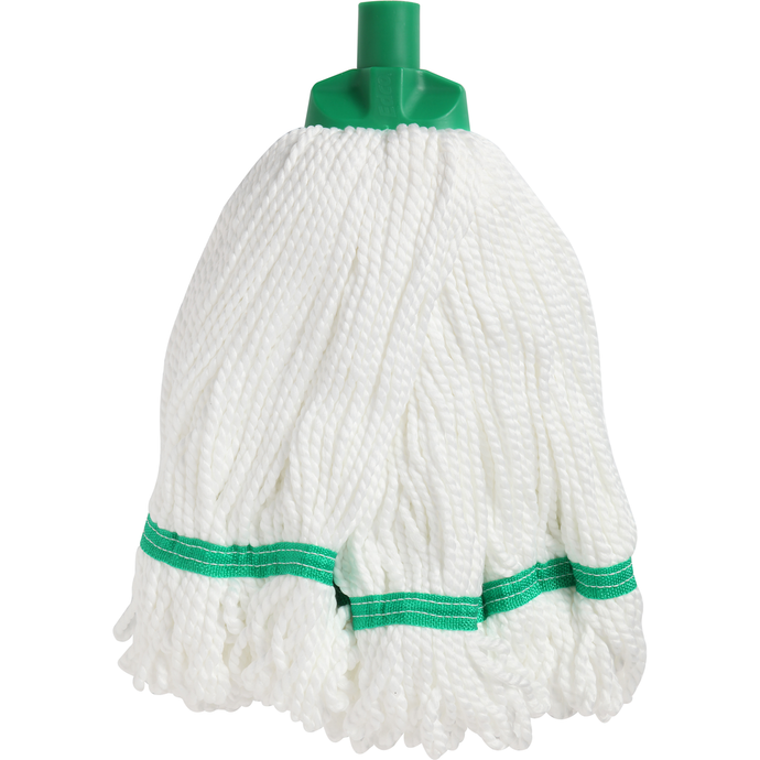 EDCO MICROFIBRE ROUND MOP HEAD GREEN - 350G/27CM