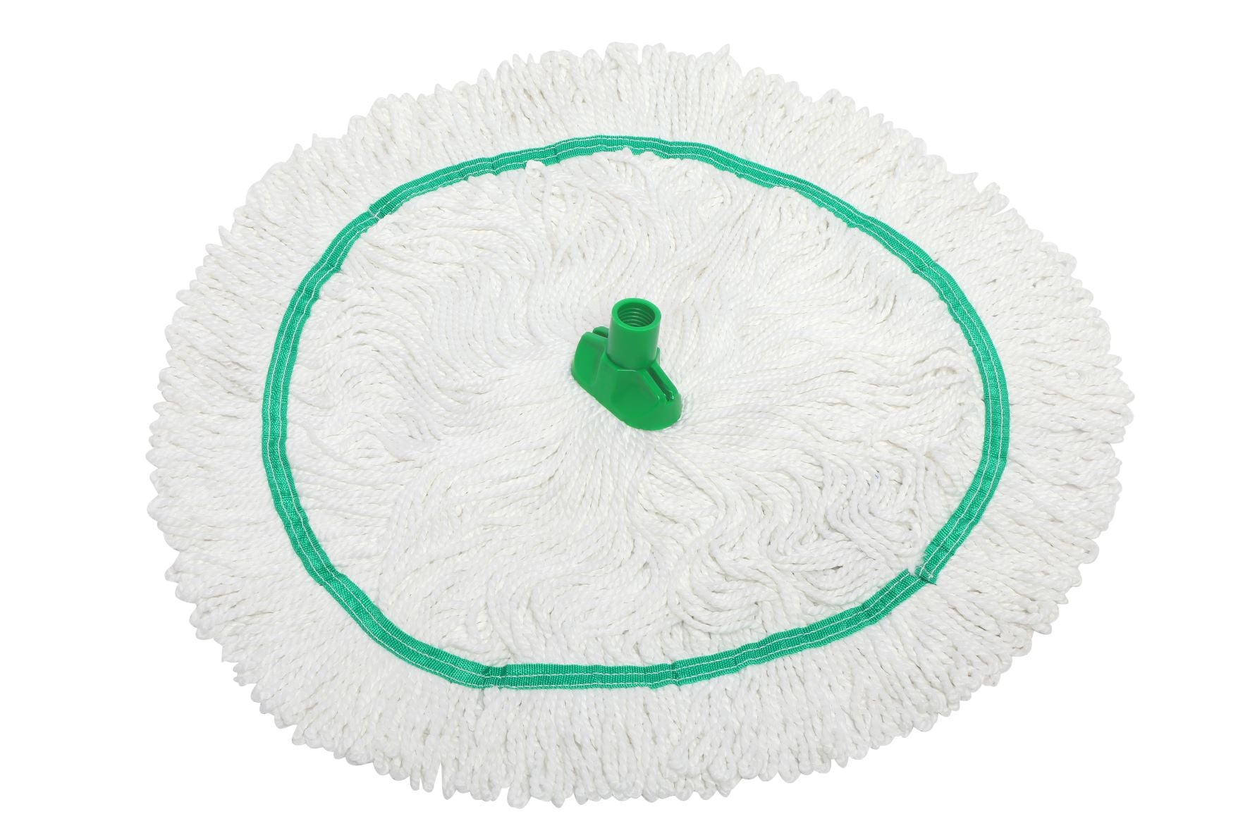 EDCO MICROFIBRE ROUND MOP HEAD GREEN - 350G/27CM