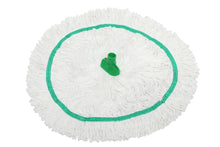 Load image into Gallery viewer, EDCO MICROFIBRE ROUND MOP HEAD GREEN - 350G/27CM