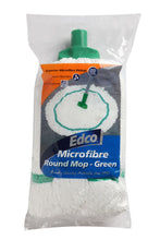 Load image into Gallery viewer, EDCO MICROFIBRE ROUND MOP HEAD GREEN - 350G/27CM