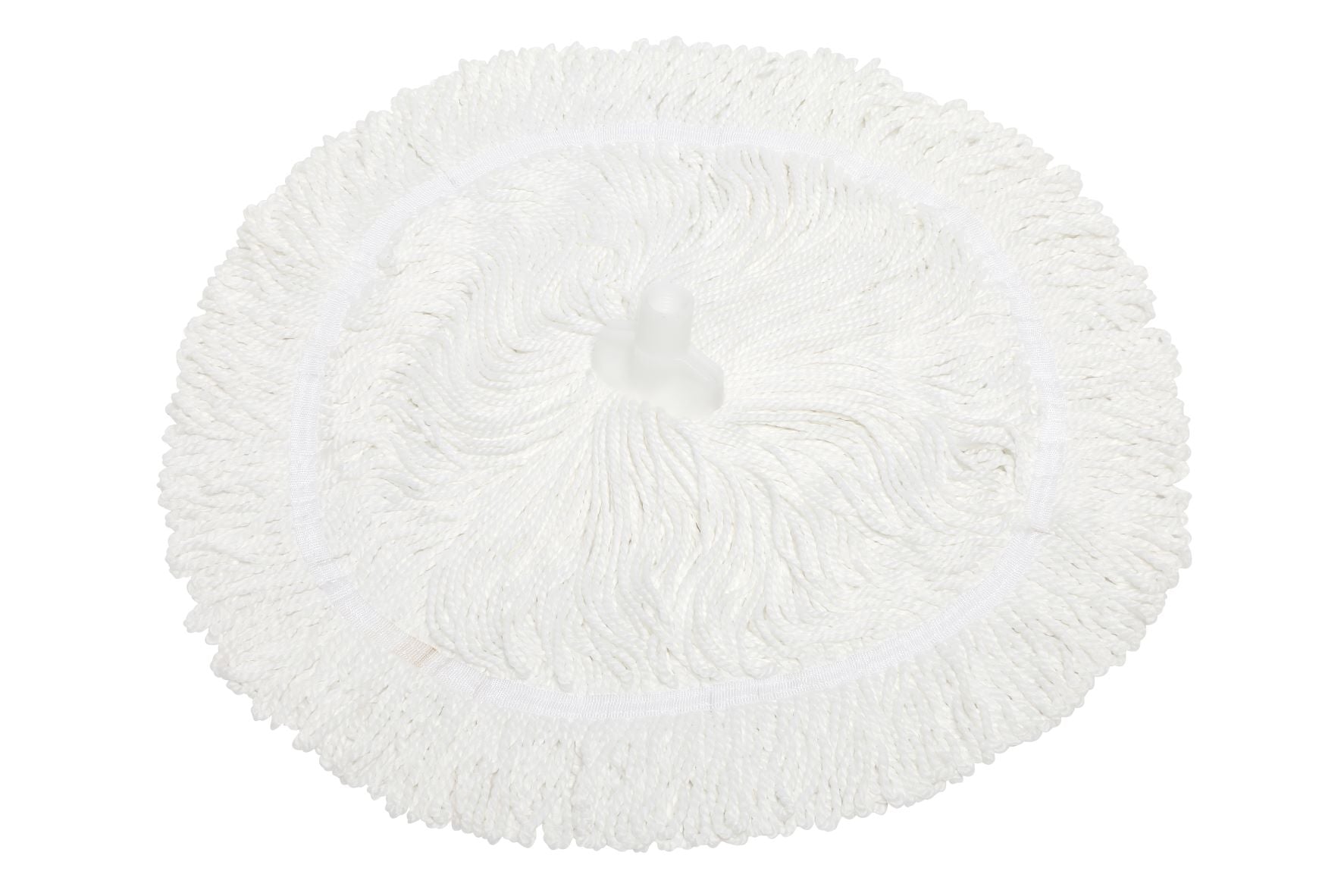 EDCO MICROFIBRE ROUND MOP HEAD WHITE - 350G/27CM