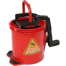 Load image into Gallery viewer, EDCO ENDURO NYLON WRINGER BUCKET RED