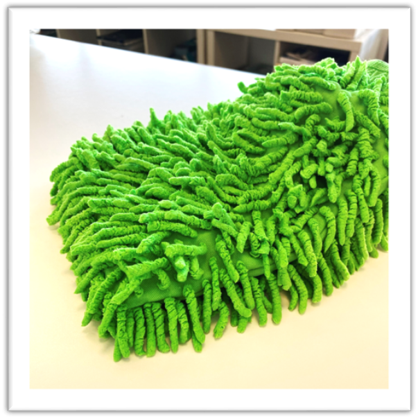 FILTA MICROFIBRE GLOVE/MITT DUSTING - CLEANING GREEN