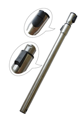 FILTA PIPE TELESCOPIC TO SUIT MIELE - BRUSHED ALUMINIUM 35MM X ~900MM EXTENDED
