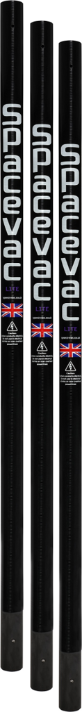 SPACEVAC 3 X 38MM, 1.25M LITE POLE